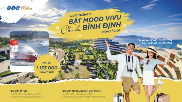 KICKSTART YOUR FESTIVE JOURNEY IN BINH DINH WITH EXCEPTIONAL OFFERS STARTING FROM ONLY VND 1,133,000/PERSON