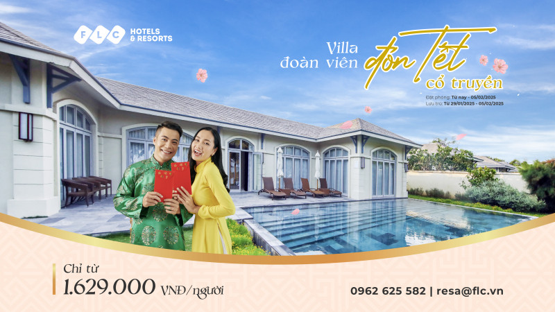 VILLA ĐOÀN VIÊN, ĐÓN TẾT CỔ TRUYỀN