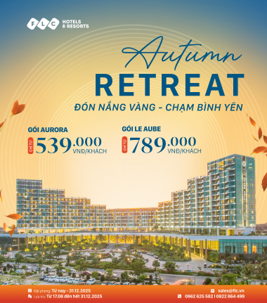 AUTUMN RETREAT - ĐÓN NẮNG VÀNG, CHẠM BÌNH YÊN