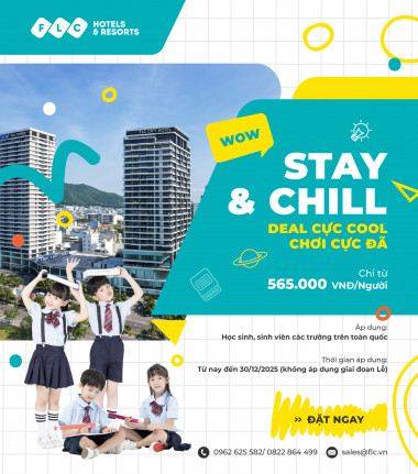 Stay & Chill chỉ từ 565K – Combo siêu cool cho học sinh, sinh viên