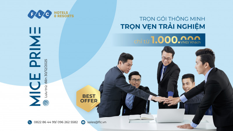 MICE PRIME: NÂNG TẦM SỰ KIỆN CUỐI NĂM | TRỌN GÓI THÔNG MINH, TRỌN VẸN TRẢI NGHIỆM