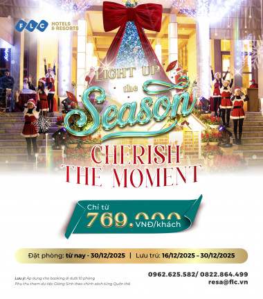 LIGHT UP THE SEASON - CHERISH THE MOMENT