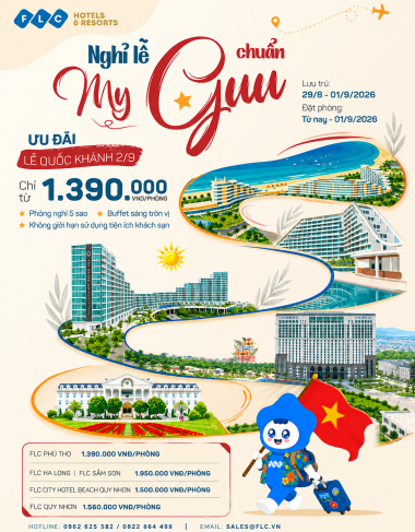 Nghỉ lễ 2/9 “đúng gu” tại FLC