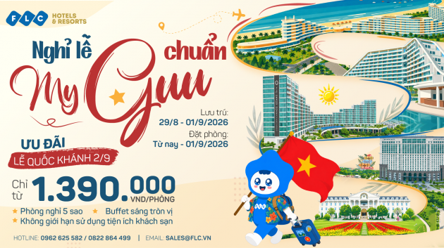 Nghỉ lễ 2/9 “đúng gu” tại FLC